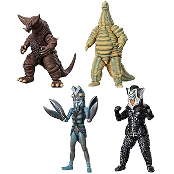 Amazon | 超動αウルトラ怪獣 (4個入) 食玩・チューインガム